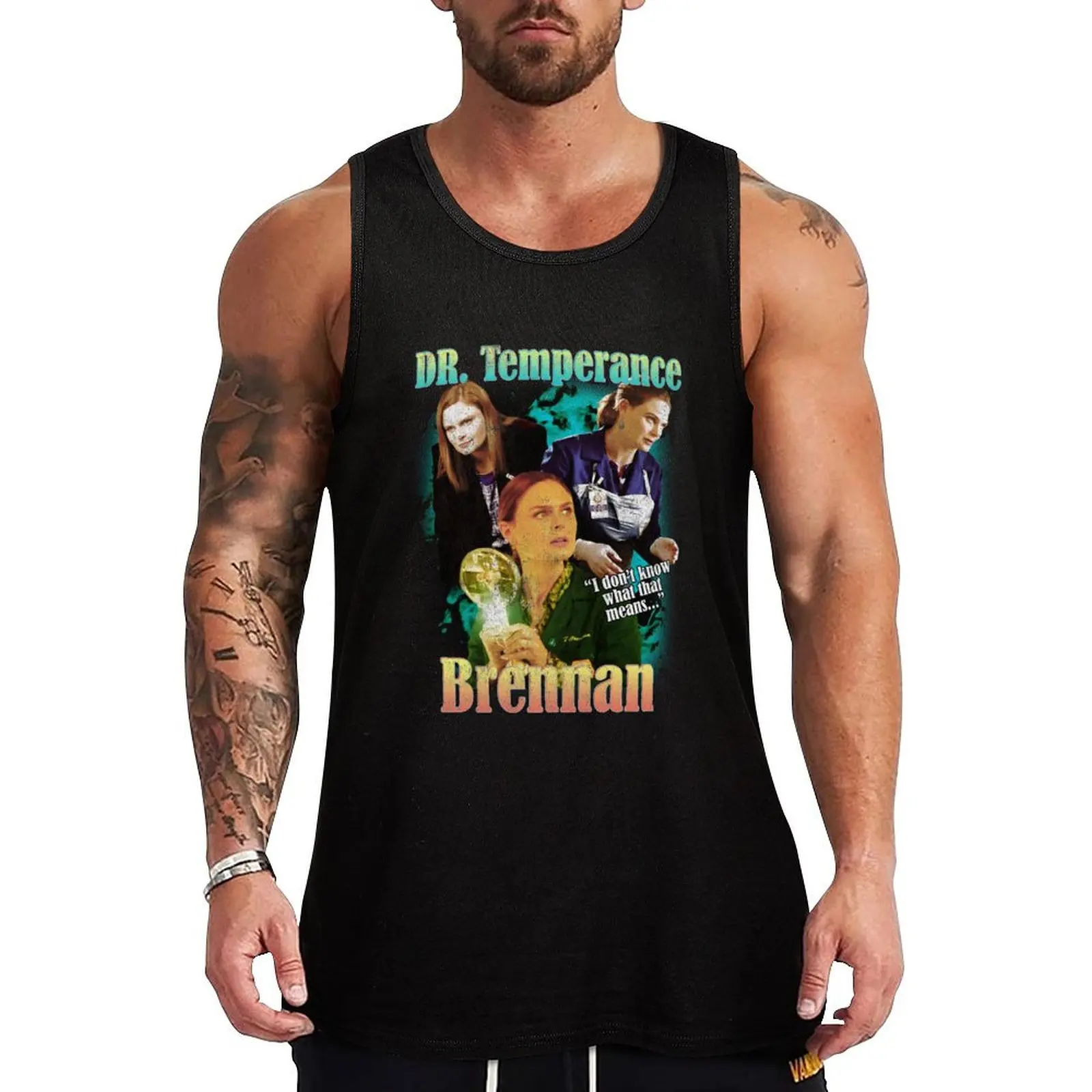 VINTAGE - Bones, Dr. Temperance Brennan Tank Top bodybuilding men summer clothes for men Bodybuilding shirt gym clothes men
VINTAGE - Bones, Dr. Temperance Brennan Tank Top bodybuilding men summer clothes for men Bodybuilding shirt gym clothes men