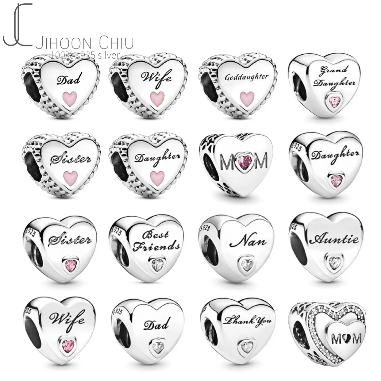 Daughter Love Dad Charm Fit Original Pandora Charms Bracelet Women Best Friends Heart Beads for Jewelry Making Father's Day Gift
Daughter Love Dad Charm Fit Original Pandora Charms Bracelet Women Best Friends Heart Beads for Jewelry Making Father's Day Gift