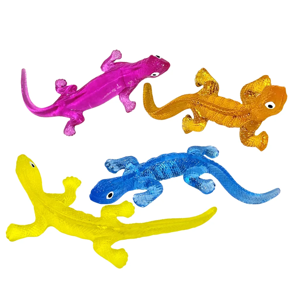 4pcs Funny Stretchy Lizard Toys Stretchable Lizard Toys Elastic Lizard Toys Random Style
4pcs Funny Stretchy Lizard Toys Stretchable Lizard Toys Elastic Lizard Toys Random Style