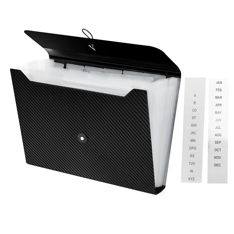 Expanding File Folder, 13 Pockets Accordion File Organizer, A4 Letter Size Paper Document Receipt Organizer Easy Install
Expanding File Folder, 13 Pockets Accordion File Organizer, A4 Letter Size Paper Document Receipt Organizer Easy Install