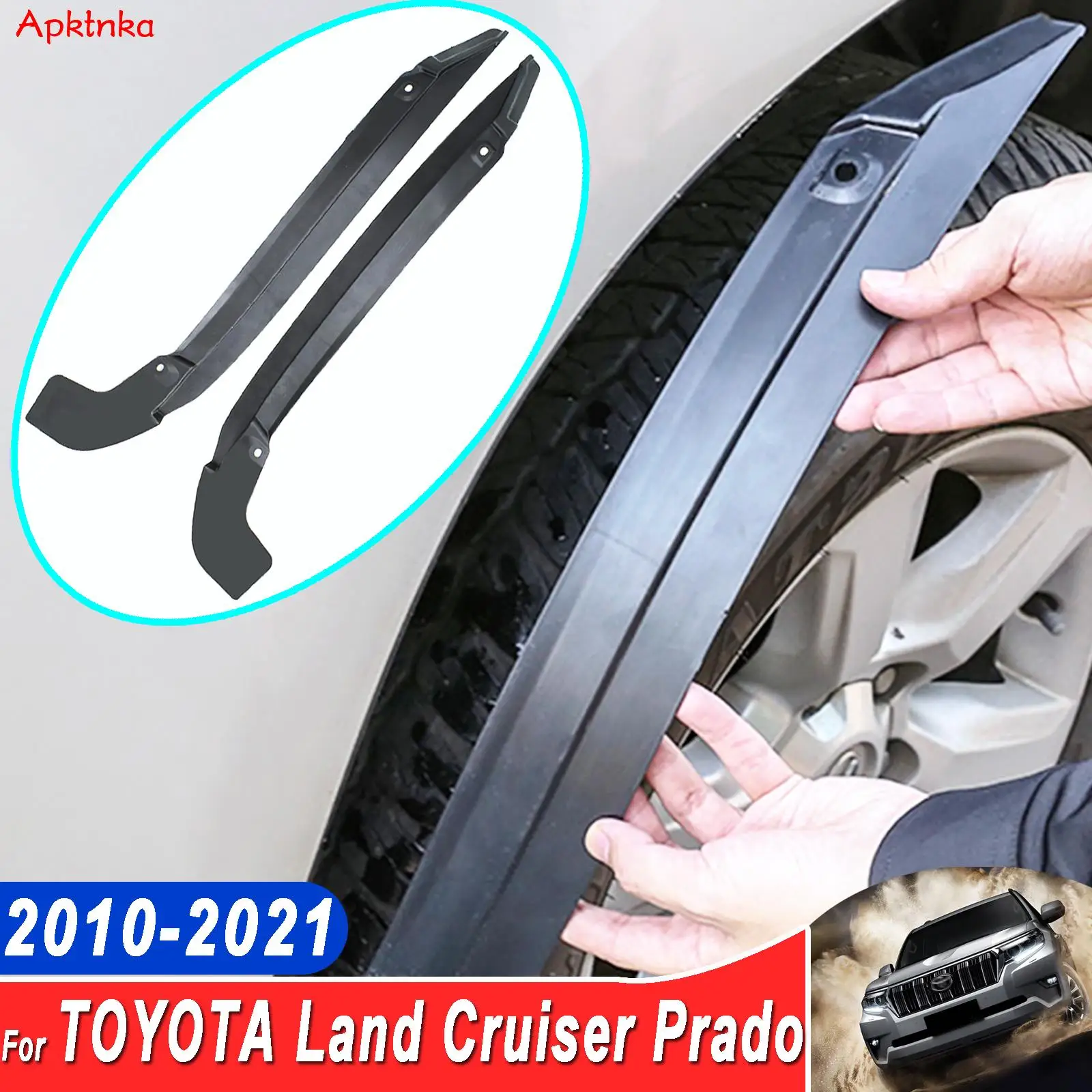 2 шт., Автомобильные Брызговики для Toyota Land Cruiser Prado J150 Lexus GX460 2010 - 2021
2 шт., Автомобильные Брызговики для Toyota Land Cruiser Prado J150 Lexus GX460 2010 - 2021