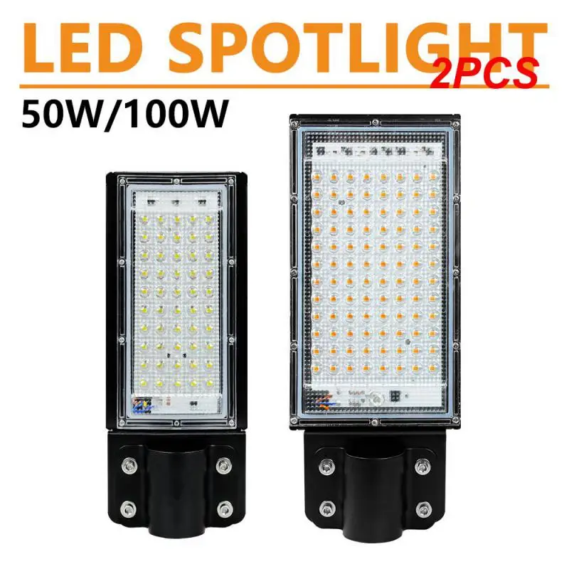 

2PCS 100W LED Floodlight 220V 240V Waterproof IP65 Outdoor Projector Flood Light LED Reflector Spotlight Street Lamp Lighting