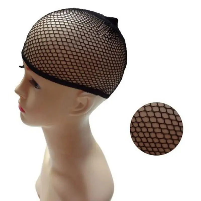 

Fashion Wild Mesh Cap High Elastic Hood Men and Women Weaving Black Hair Net Stretchy Fishnet Snood Hat Accessories