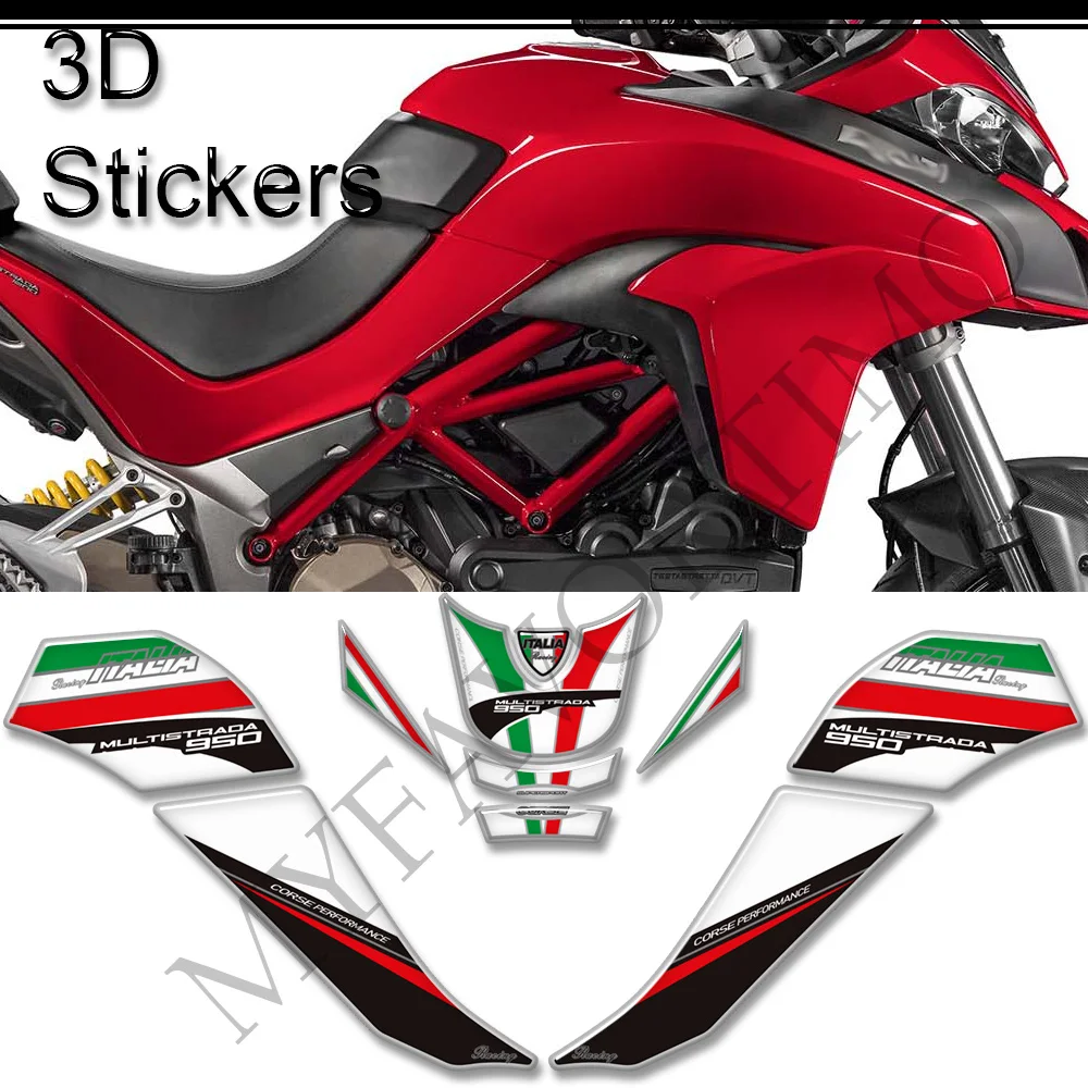 Motorcycle Protector Tank Pad Grips 3D Stickers For Ducati MULTISTRADA 950 S 950S Decals Gas Fuel Oil Kit Knee
Motorcycle Protector Tank Pad Grips 3D Stickers For Ducati MULTISTRADA 950 S 950S Decals Gas Fuel Oil Kit Knee