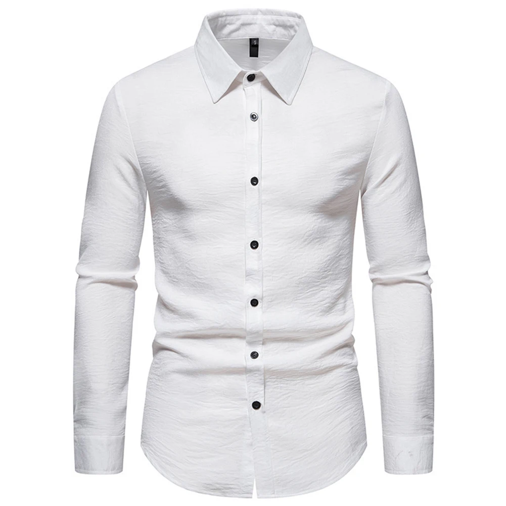 Mens Retro Vintage Shirt Solid Color Long Sleeve Shirt Plain Classic Button Down Blouse Tops Formal Business Shirts
Mens Retro Vintage Shirt Solid Color Long Sleeve Shirt Plain Classic Button Down Blouse Tops Formal Business Shirts