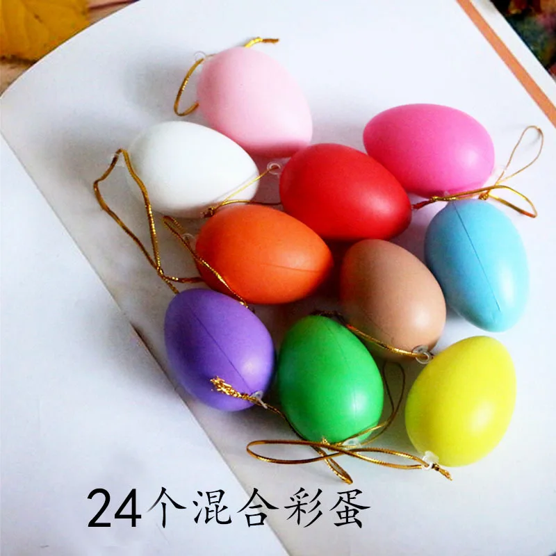 

Easter Plastic Eggs Model For DIY Art And Crafts Easter Decoration Kindergarten Activities Pretend Play Home Décor