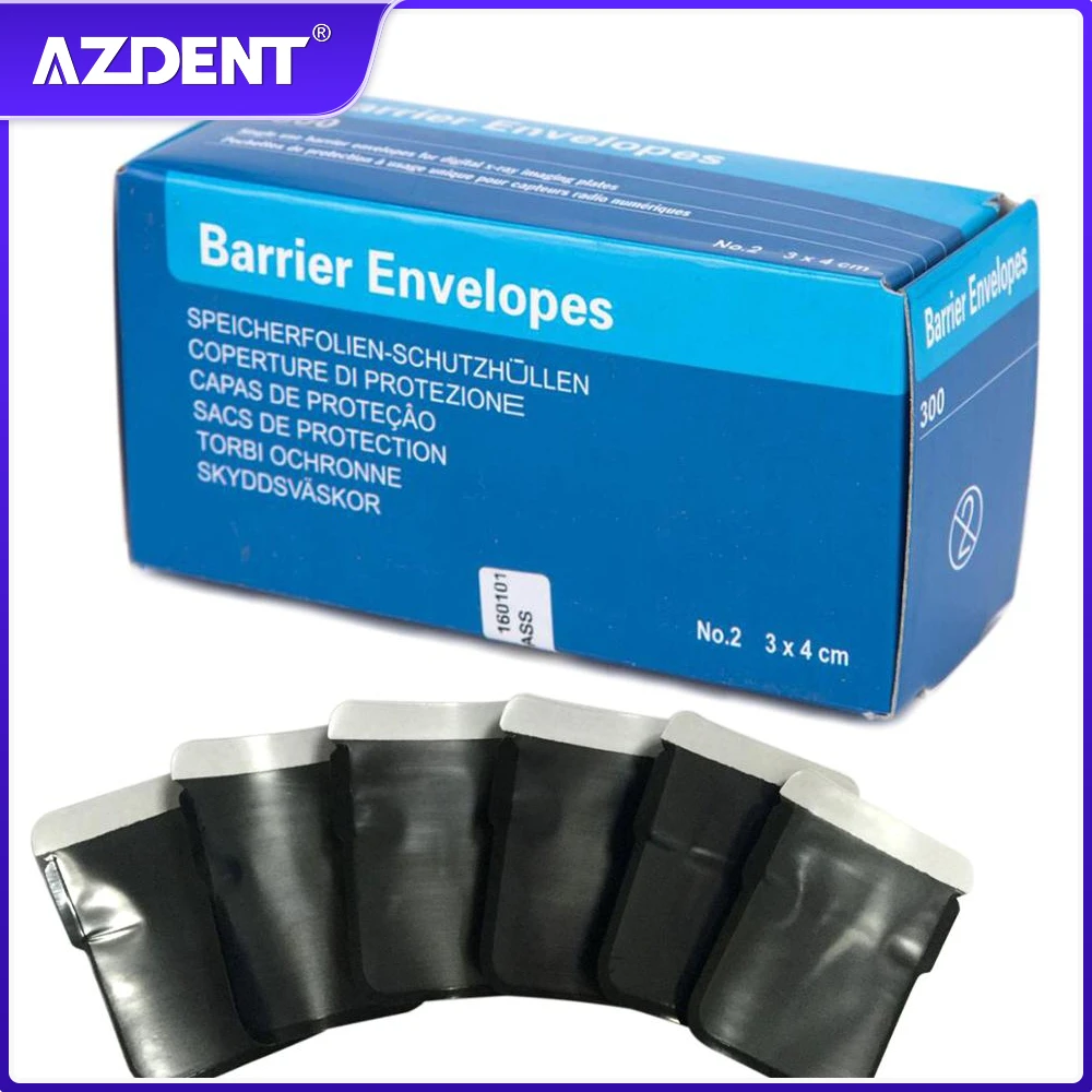 New 300Pcs/Bag Dental Consumables Materials Dental Barrier Envelopes Dental Bags For X-ray Film 2# X-ray Film Bags Protector
New 300Pcs/Bag Dental Consumables Materials Dental Barrier Envelopes Dental Bags For X-ray Film 2# X-ray Film Bags Protector