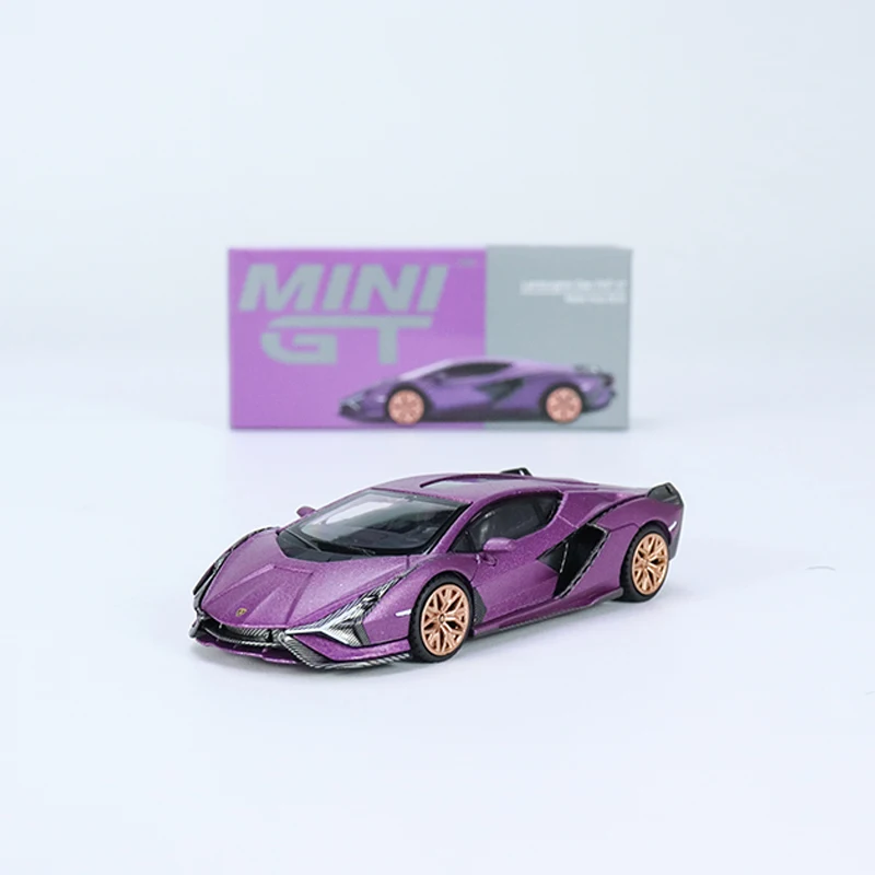 MINI GT 1:64 модель автомобиля Lambor Sian FKP 37 спортивный автомобиль матовый фиолетовый #588 LHD
MINI GT 1:64 модель автомобиля Lambor Sian FKP 37 спортивный автомобиль матовый фиолетовый #588 LHD