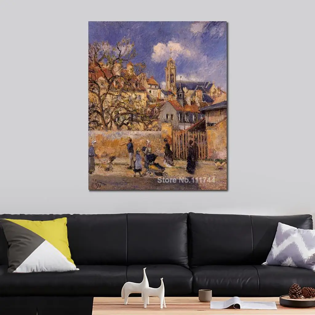 Famous Artwork The Park in Charrettes Pontoise Camille Pissarro Paintings High Quality Hand Painted
Famous Artwork The Park in Charrettes Pontoise Camille Pissarro Paintings High Quality Hand Painted