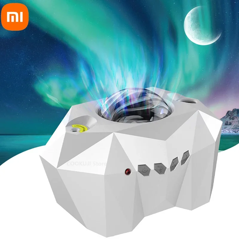 Xiaomi Moon Galaxy Night Lights Bluetooth Music Laser Star Nebula Projection Bedroom Decoration Atmospher Projector night light 
Xiaomi Moon Galaxy Night Lights Bluetooth Music Laser Star Nebula Projection Bedroom Decoration Atmospher Projector night light