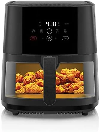 

Easy View Air Fryer, The Most Convenient And\u202FHealthy\u202FWay\u202FTo\u202FCook Oil-Free, Watch Food Cook To Crispy And
