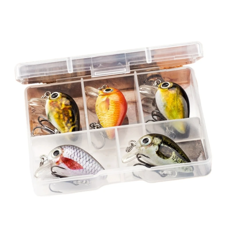 B36F 5 шт. мини-рыболовные приманки для окуня, искусственные приманки, верхняя вода, кривошипный воблер, искусственные приманки,
B36F 5 шт. мини-рыболовные приманки для окуня, искусственные приманки, верхняя вода, кривошипный воблер, искусственные приманки,