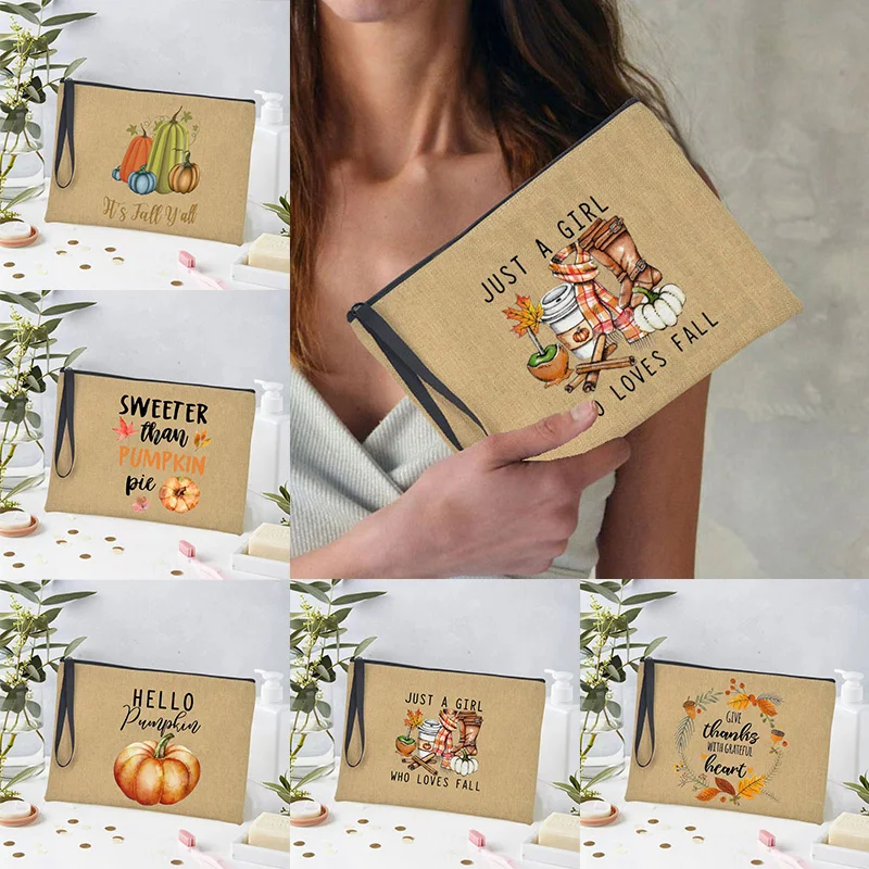 Holloween Style Pumpkin Pie Print Makeup Bag Fashion Organizer Travel Bags Cosmetic Cases Holder Makeup Organizer Makeup Wallet
Holloween Style Pumpkin Pie Print Makeup Bag Fashion Organizer Travel Bags Cosmetic Cases Holder Makeup Organizer Makeup Wallet