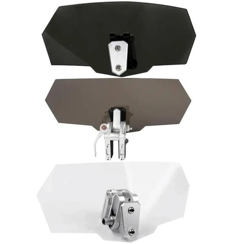 Motorcycle Windshield Extension Adjustable Spoiler Clamp-On Windscreen Deflector Durable Windshield Lengthened Airflow Direction
Motorcycle Windshield Extension Adjustable Spoiler Clamp-On Windscreen Deflector Durable Windshield Lengthened Airflow Direction