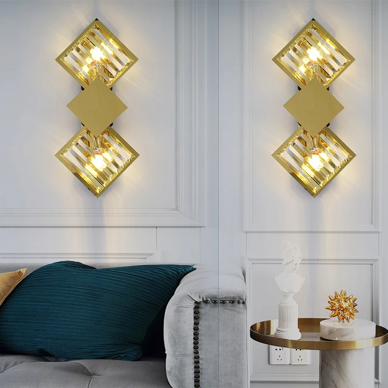 Nordic Light Luxury Wall Lamp Living Room TV Background Wall Bedroom Bedside Lamp Aisle Stairs Long Strip Crystal Wall Lamp
Nordic Light Luxury Wall Lamp Living Room TV Background Wall Bedroom Bedside Lamp Aisle Stairs Long Strip Crystal Wall Lamp