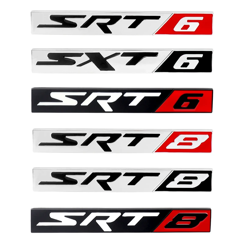 3D Metal Car Front Grille Emblem Rear Trunk Stickers for Charger Srt Badge Srt8 Sxt6 Srt6 Dart Durango Caliber Journey Caravan
3D Metal Car Front Grille Emblem Rear Trunk Stickers for Charger Srt Badge Srt8 Sxt6 Srt6 Dart Durango Caliber Journey Caravan