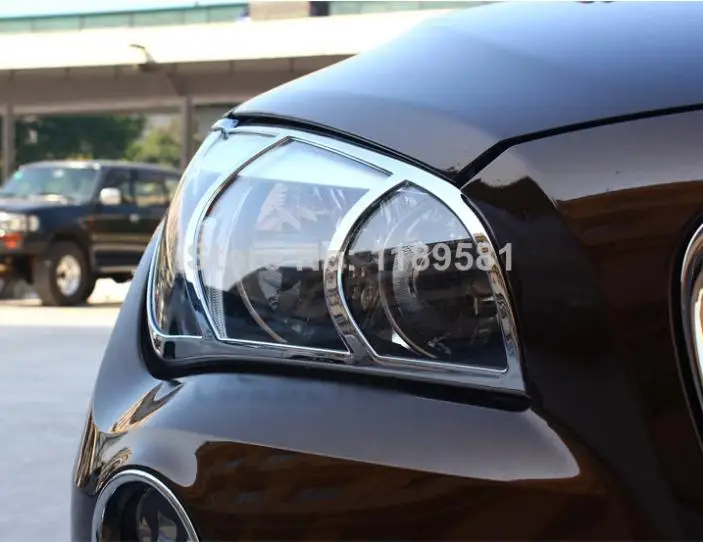 For BMW X1 2010 2011 2012 2013 2014 2015 ABS Chrome Headlight Lamp Cover Trim new Car Accessories Stickers
For BMW X1 2010 2011 2012 2013 2014 2015 ABS Chrome Headlight Lamp Cover Trim new Car Accessories Stickers