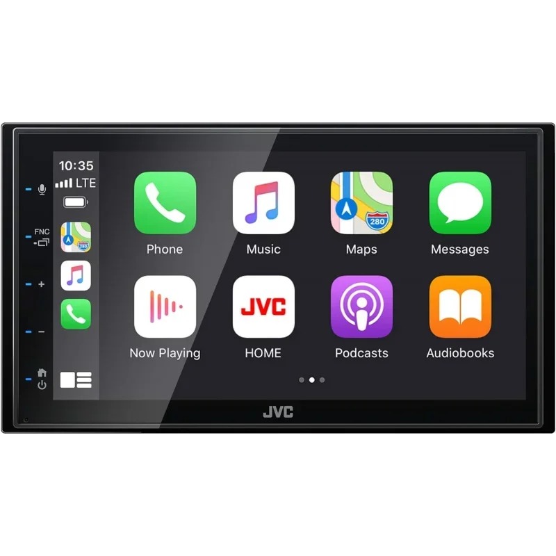 

JVC KW-M560BT Apple CarPlay Android Auto Multimedia Player w/ 6.8 Capacitive Touchscreen, Bluetooth Audio and Hands Free Callin