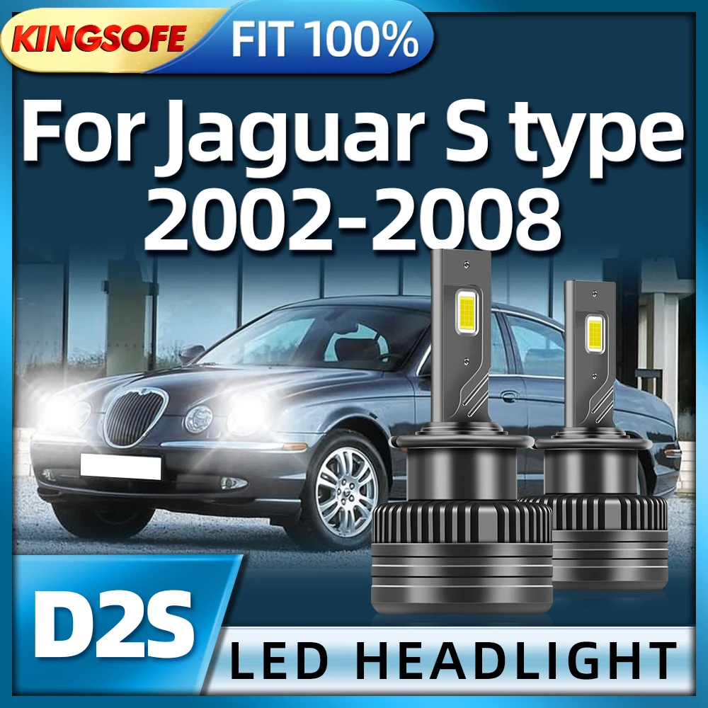 Roadsun LED Headlight HID D2S Car Bulbs Turbo 40000LM CSP Chip 6000K White For Jaguar S type 2002 2003 2004 2005 2006 2007 2008
Roadsun LED Headlight HID D2S Car Bulbs Turbo 40000LM CSP Chip 6000K White For Jaguar S type 2002 2003 2004 2005 2006 2007 2008