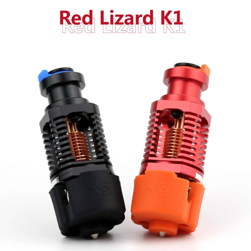 Запчасти для 3D-принтера V6 Hotend K1 в виде Красной ящерицы, алюминиевый сборный съемный Hotend для Voron 2,4 Prusa I3 MK3 Kossel экструдер
Запчасти для 3D-принтера V6 Hotend K1 в виде Красной ящерицы, алюминиевый сборный съемный Hotend для Voron 2,4 Prusa I3 MK3 Kossel экструдер