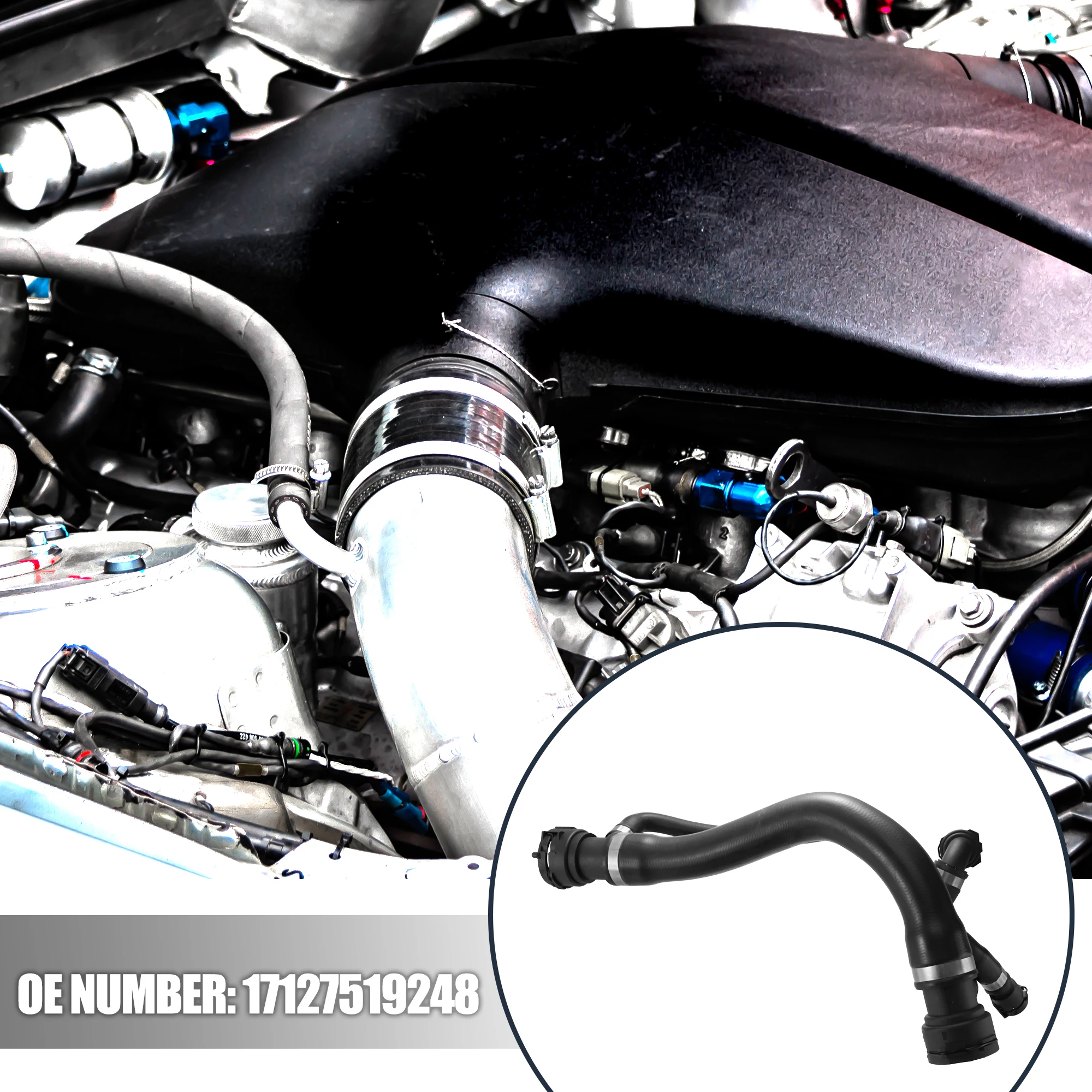 UXCELL 17127519248 Upper Radiator Water Pump Coolant Hose for BMW 645Ci 2004-2005 for BMW 545i 2004-2005
UXCELL 17127519248 Upper Radiator Water Pump Coolant Hose for BMW 645Ci 2004-2005 for BMW 545i 2004-2005