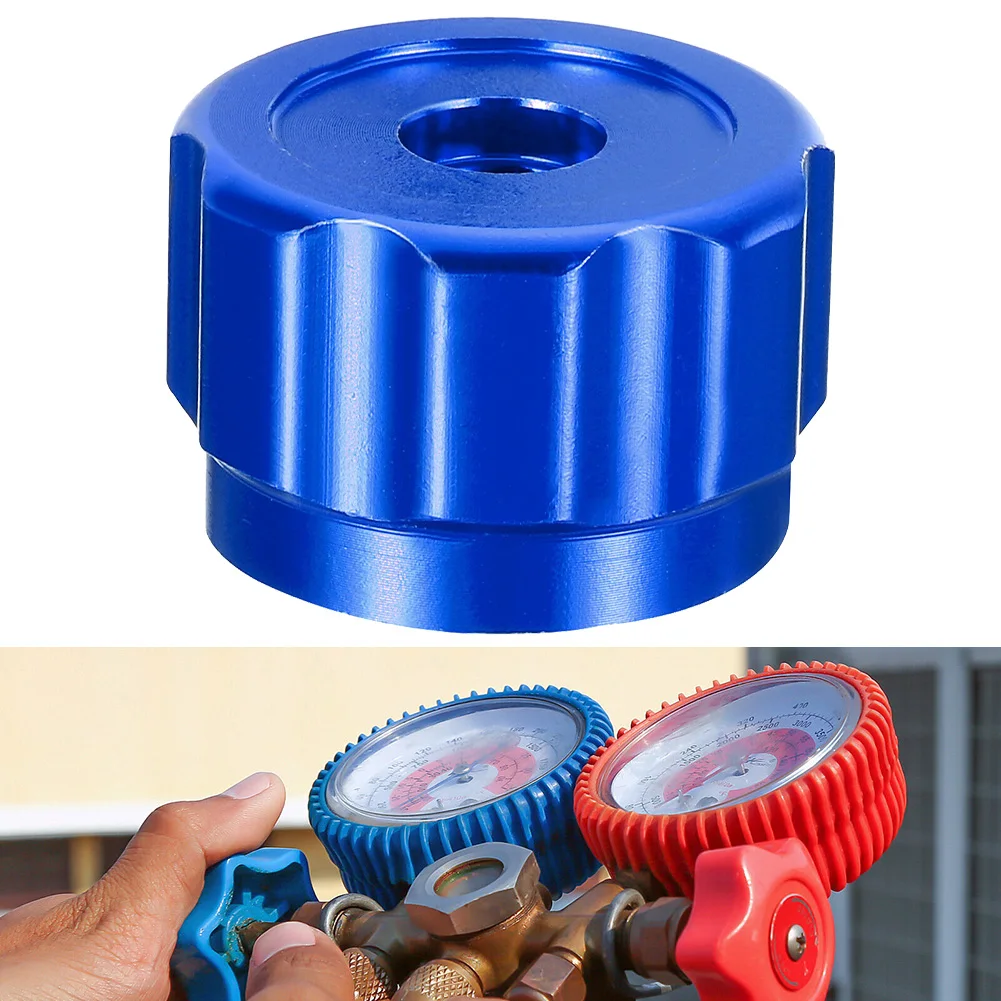 Round Wheel Handle Faucet Handles Manifold Gauges Knob Aluminum Alloy Blue Knob Handle Measurement Instrument Accessories
Round Wheel Handle Faucet Handles Manifold Gauges Knob Aluminum Alloy Blue Knob Handle Measurement Instrument Accessories