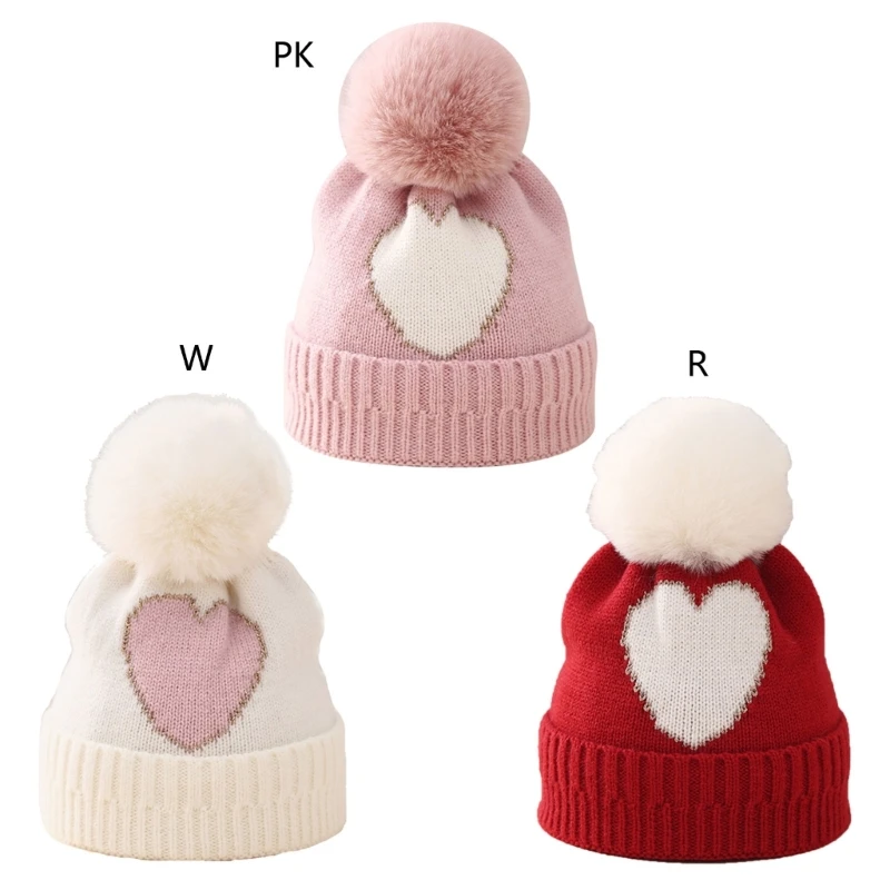 Soft Baby Bonnet Cap Newborn Baby Infant Crochet Knitted Hairball Hat Winter Warm Hat for Baby Embroidered Heart Hat
Soft Baby Bonnet Cap Newborn Baby Infant Crochet Knitted Hairball Hat Winter Warm Hat for Baby Embroidered Heart Hat