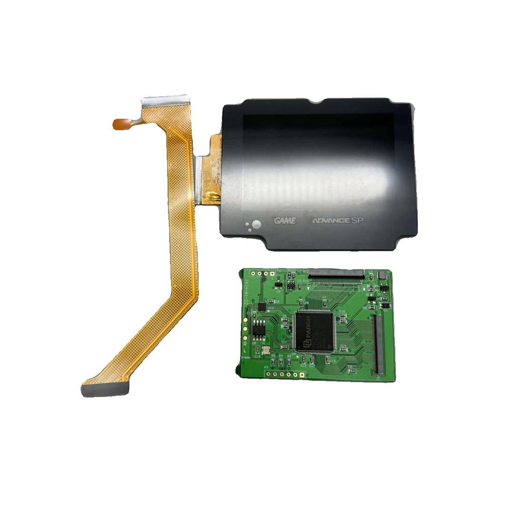 High quality IPS high brightness LCD screen for GBA SP for Gameboy advance SP game console repair replacement Easy to install 
High quality IPS high brightness LCD screen for GBA SP for Gameboy advance SP game console repair replacement Easy to install