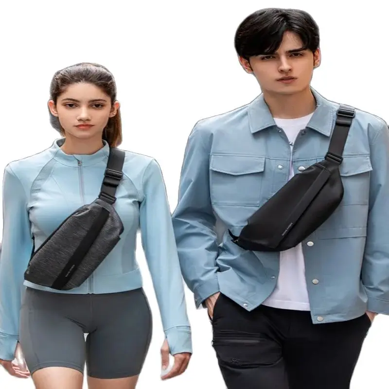 

Mark Ryden Cross-Border New Arrival Fashion Chest Bag Men's Trendy Crossbody Bag Multi-Functional Sports and Leisure Shoulder Ba