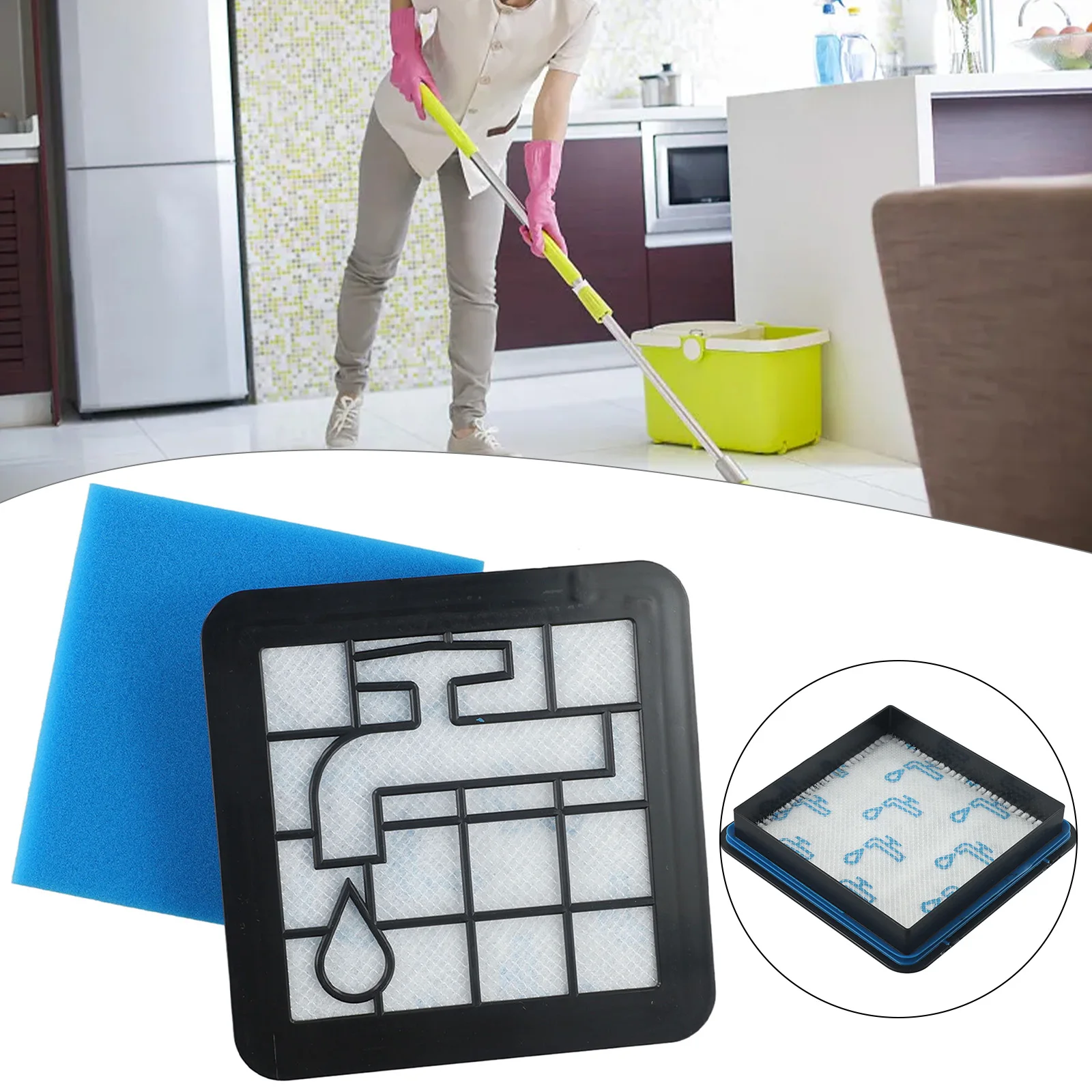 Sponge Vacuum Cleaner Washable Filter For FC9330/9331/9350/9351/9352/9515/9516 Household Cleaning Tools And Accessories
Sponge Vacuum Cleaner Washable Filter For FC9330/9331/9350/9351/9352/9515/9516 Household Cleaning Tools And Accessories