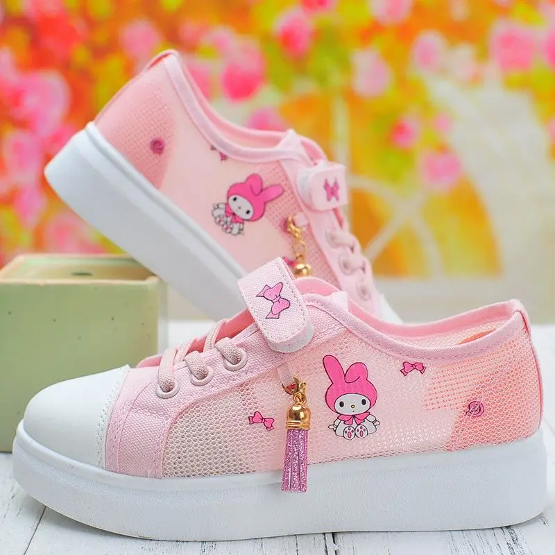 Cute My Melody Tennis Sanrio Kawaii Anime Girl Child Sneakers Girl Heart Cartoon Babys Casual Shoes Non Slip Toys Gifts for Kids
Cute My Melody Tennis Sanrio Kawaii Anime Girl Child Sneakers Girl Heart Cartoon Babys Casual Shoes Non Slip Toys Gifts for Kids