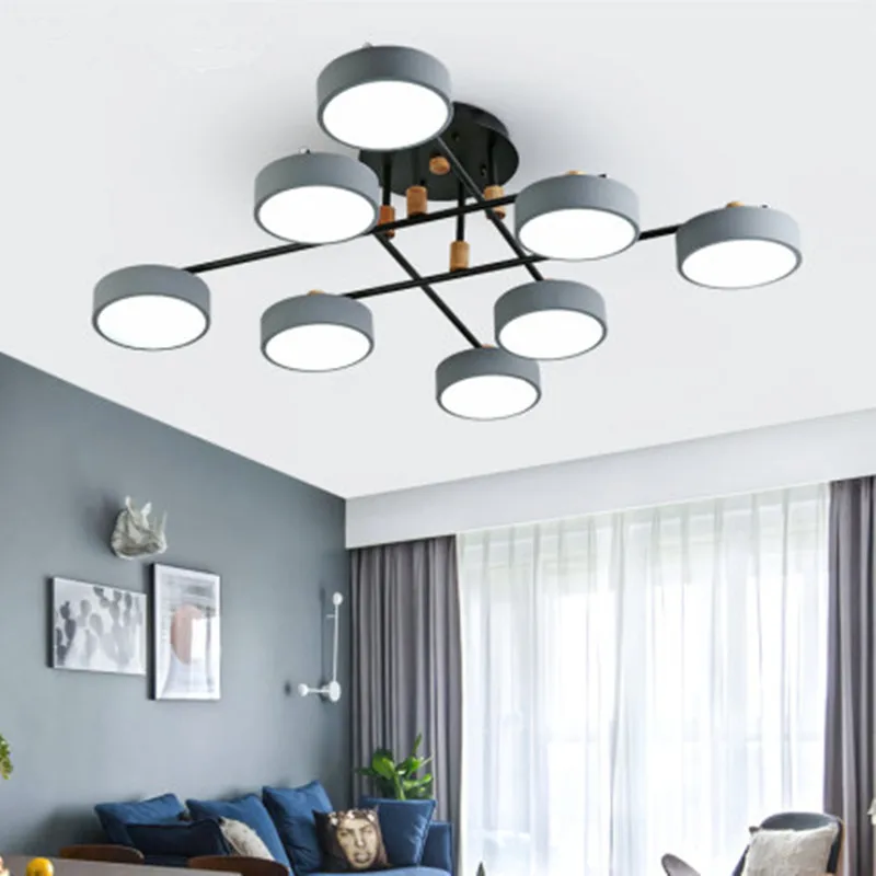 Серые Металлические фотолюстры для гостиной, современные круглые светильники 220 В, белые осветительные приборы для спальни 
Серые Металлические фотолюстры для гостиной, современные круглые светильники 220 В, белые осветительные приборы для спальни