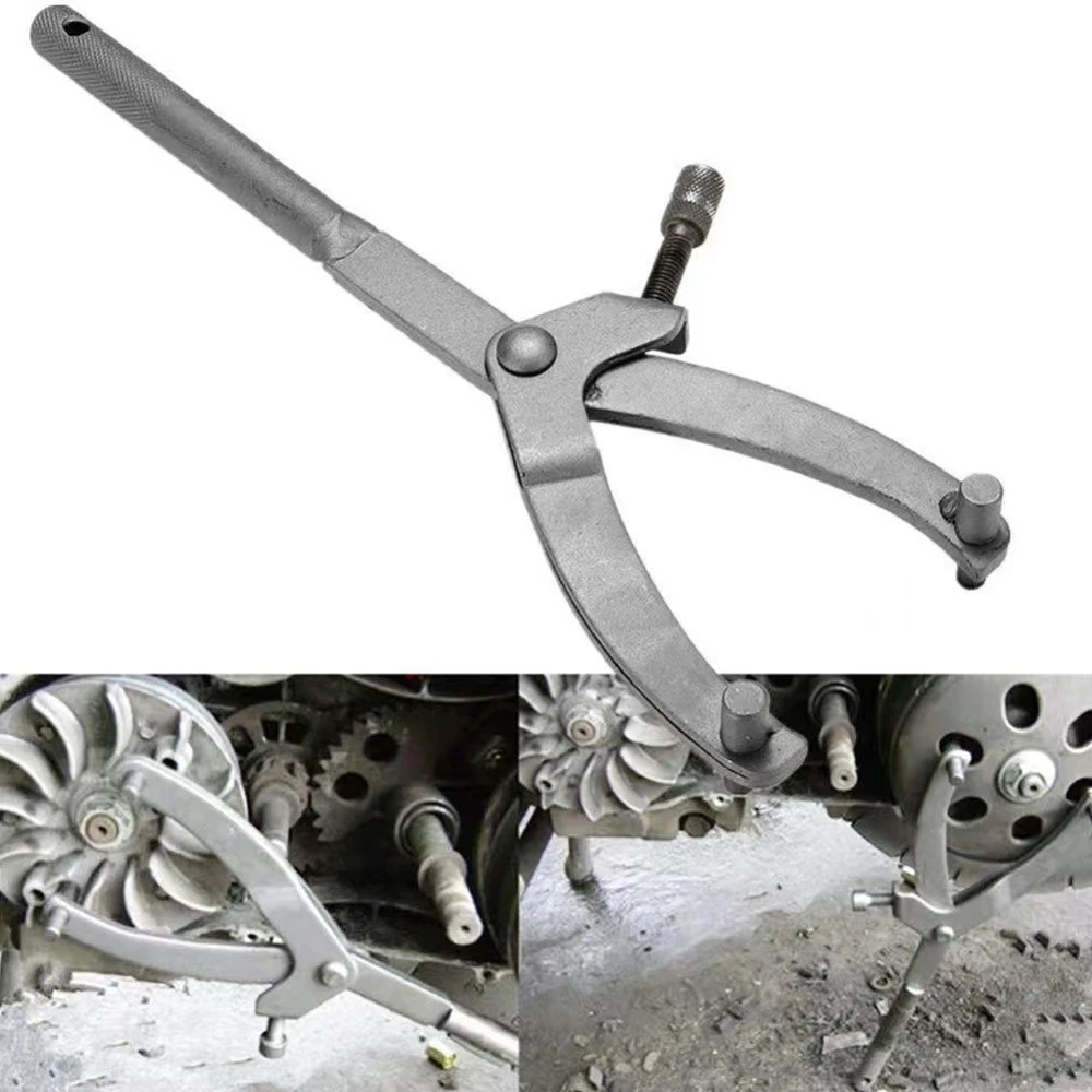 Flywheel wrench Caliper Motorcycle Motors Variator Remover Puller Tool For Scooter Moped car repair tire repair Hand Tool
Flywheel wrench Caliper Motorcycle Motors Variator Remover Puller Tool For Scooter Moped car repair tire repair Hand Tool