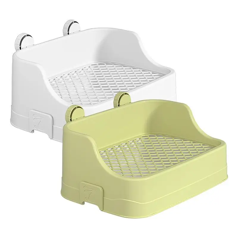 

Rabbit Litter Box Durable Small Animals Litter Tray Corner Toilet Box For Ferrets Guinea Pigs Hamster Cage Gerbil Accessories