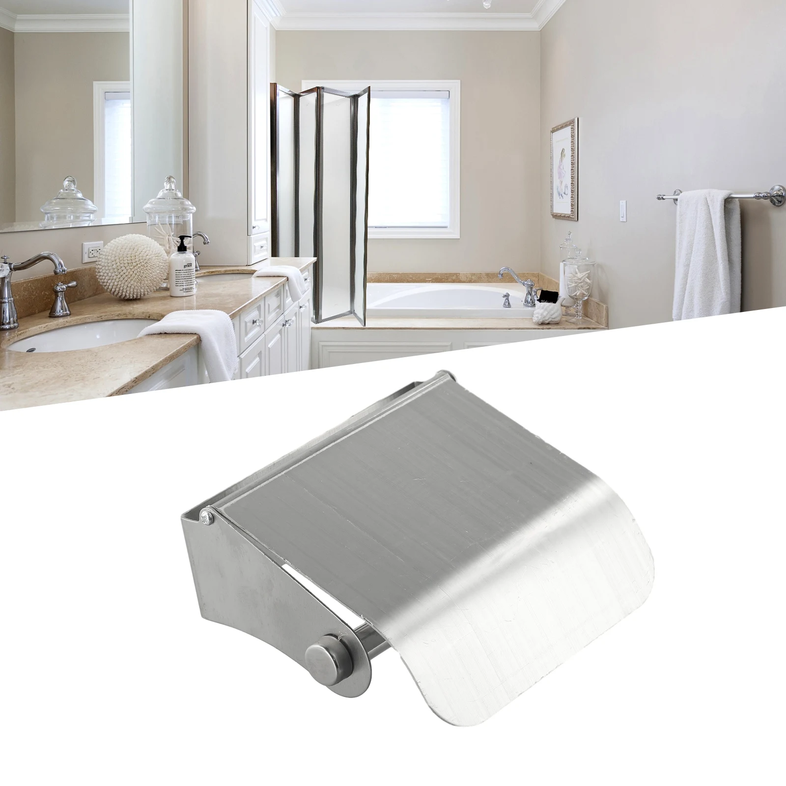 Paper Stand Paper Towel Holder 13*14*4.5cm Chrome Finish Elegant Kitchen Punching Silver Stainless Steel Toilet Tissue
Paper Stand Paper Towel Holder 13*14*4.5cm Chrome Finish Elegant Kitchen Punching Silver Stainless Steel Toilet Tissue