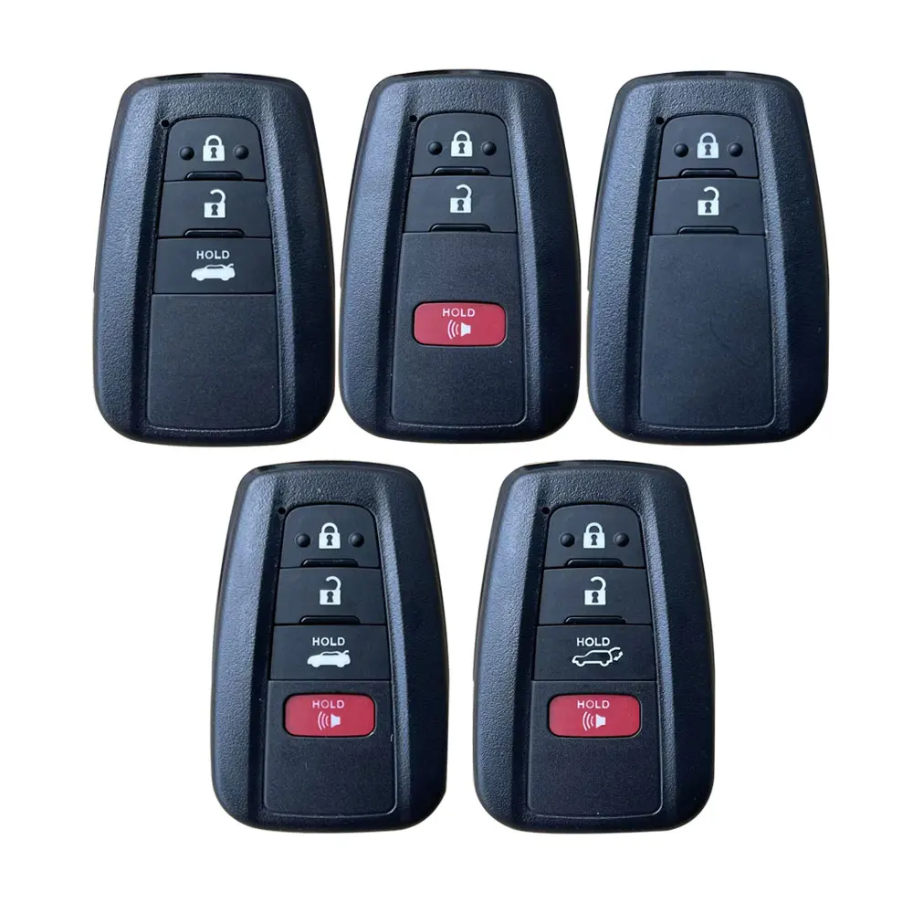 2/3/4 Buttons Remote Car Key Shell Case Fob for Toyota C-HR RAV4 Prius 2018-2019 for XM VVDI Smart Board 8A Board TOY12
2/3/4 Buttons Remote Car Key Shell Case Fob for Toyota C-HR RAV4 Prius 2018-2019 for XM VVDI Smart Board 8A Board TOY12