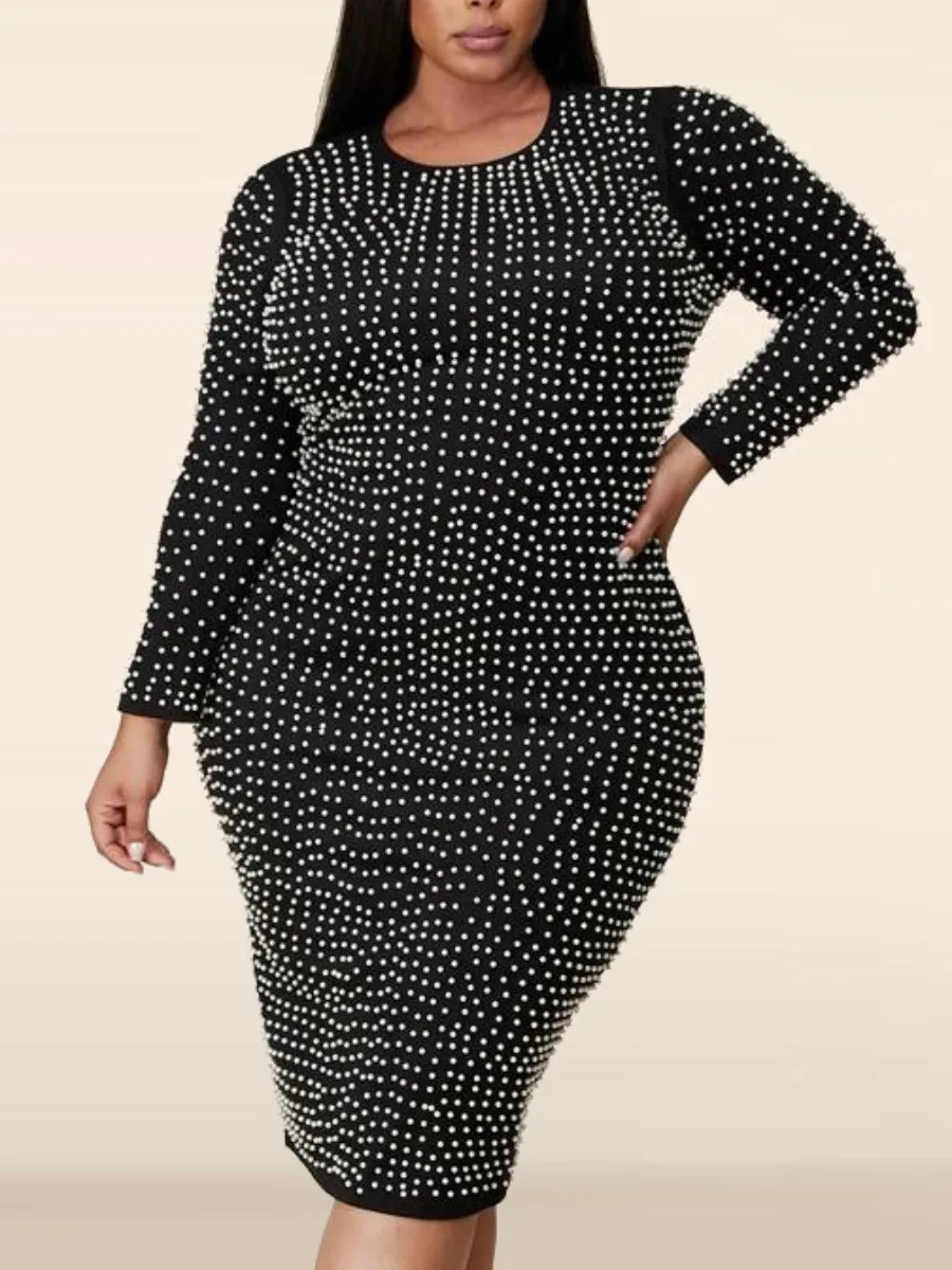 LW Plus Size dress Slit Bodycon Dress women's midi dress Evening party Elegant dresses Vestido Autumn long sleeve Maxi Dress
LW Plus Size dress Slit Bodycon Dress women's midi dress Evening party Elegant dresses Vestido Autumn long sleeve Maxi Dress
