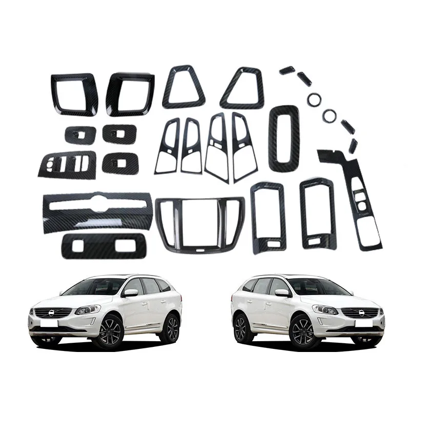 Carbon Fiber ABS Trim Stickers Protective Cover Trims For XC60 2018 Car Interior Decoration Accessories
Carbon Fiber ABS Trim Stickers Protective Cover Trims For XC60 2018 Car Interior Decoration Accessories