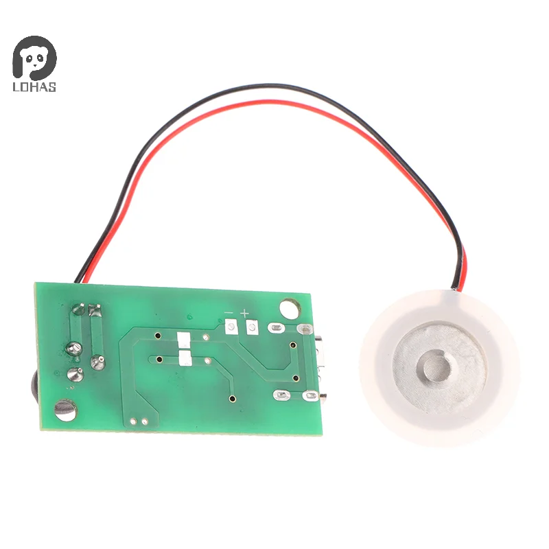 

TZT USB Mini Humidifier DIY Kits Mist Maker and Driver Circuit Board Fogger Atomization Film Atomizer Sheet Mini Oscillating