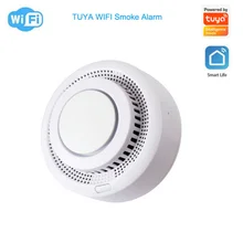 Tuya Wifi Smoke Detector Sensor Fire Alarm Home Security System Firefighter App Smoke Alarm Prevent Fire
Tuya Wifi Smoke Detector Sensor Fire Alarm Home Security System Firefighter App Smoke Alarm Prevent Fire