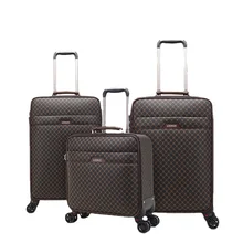 

XQ High-value PVC Business Travel Suitcase Men Ins Trendy Fashion Trolley Case Small Ladies Student Luggage Set maletas de viaje