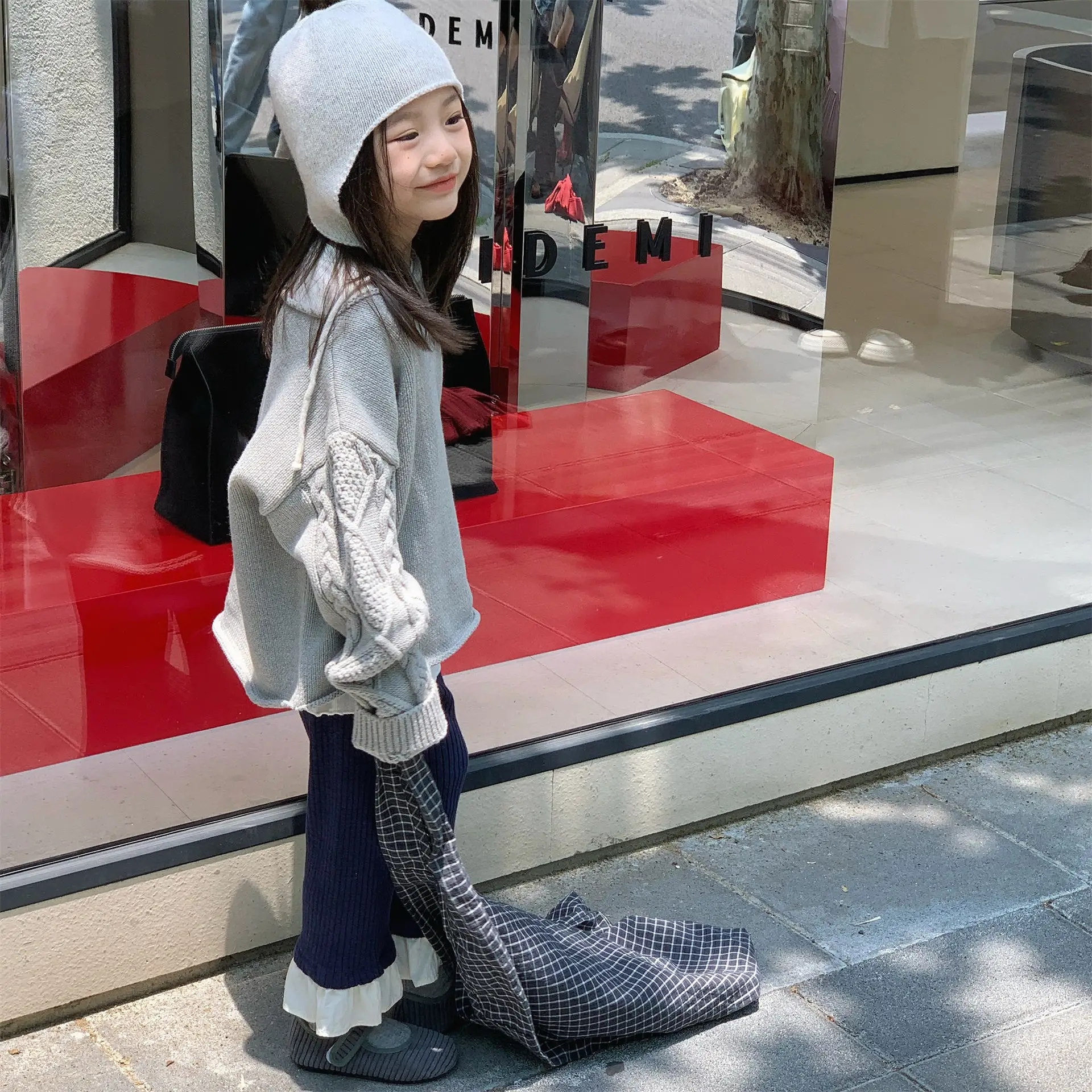 2025 Autumn New Children Long Sleeve Knit Sweater Solid Baby Pullover Girls Loose Sweater Kids Knitted Tops Toddler Clothes 2 S0e02461903ad4474ade3c3d7d1b1b934I