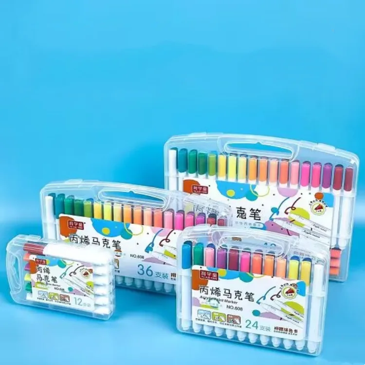 Acrylic Marker Pen For Children'S Art Painting, Coloring, Acrylic Pigment Marker Pen, Water-Based Paint Pen, Ceramic Painting
Acrylic Marker Pen For Children'S Art Painting, Coloring, Acrylic Pigment Marker Pen, Water-Based Paint Pen, Ceramic Painting