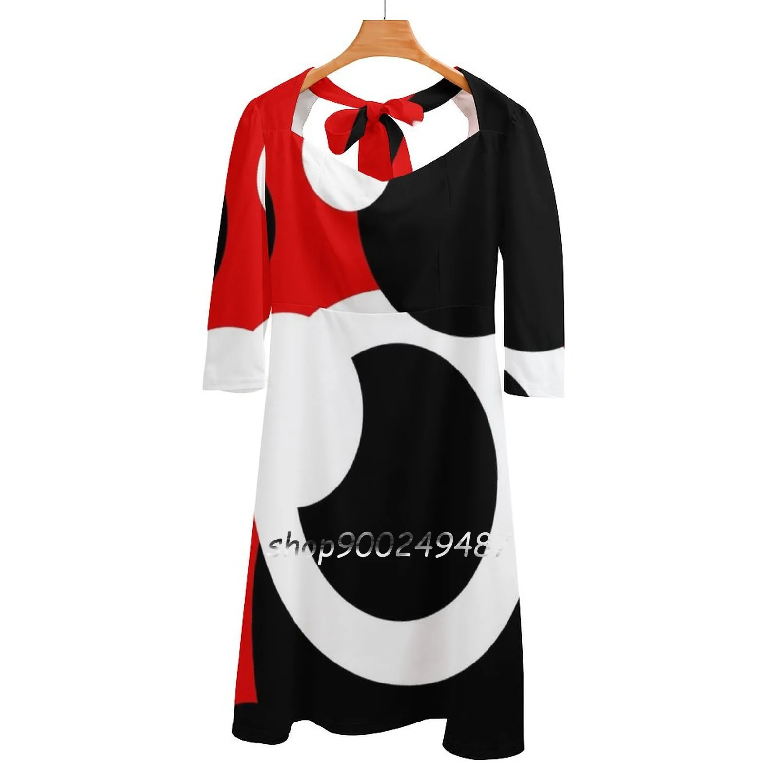 60'S Op Art Circles Square Neck Dress New Plus Size Elegant Women Waist Tight Dress Uk Britain British Great Britain Red White
60'S Op Art Circles Square Neck Dress New Plus Size Elegant Women Waist Tight Dress Uk Britain British Great Britain Red White