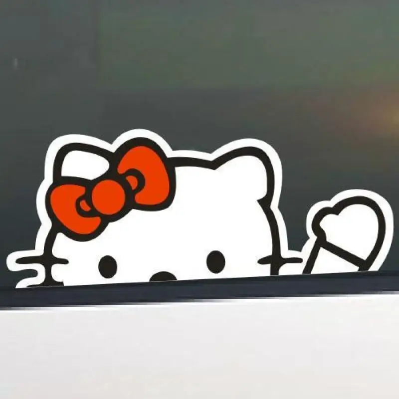 Sanrio Hello Kitty Kawaii Anime Car Decoration Sticker Car Stickers Water Proof Rear Windshield Car Styling Body Decoration Hot
Sanrio Hello Kitty Kawaii Anime Car Decoration Sticker Car Stickers Water Proof Rear Windshield Car Styling Body Decoration Hot