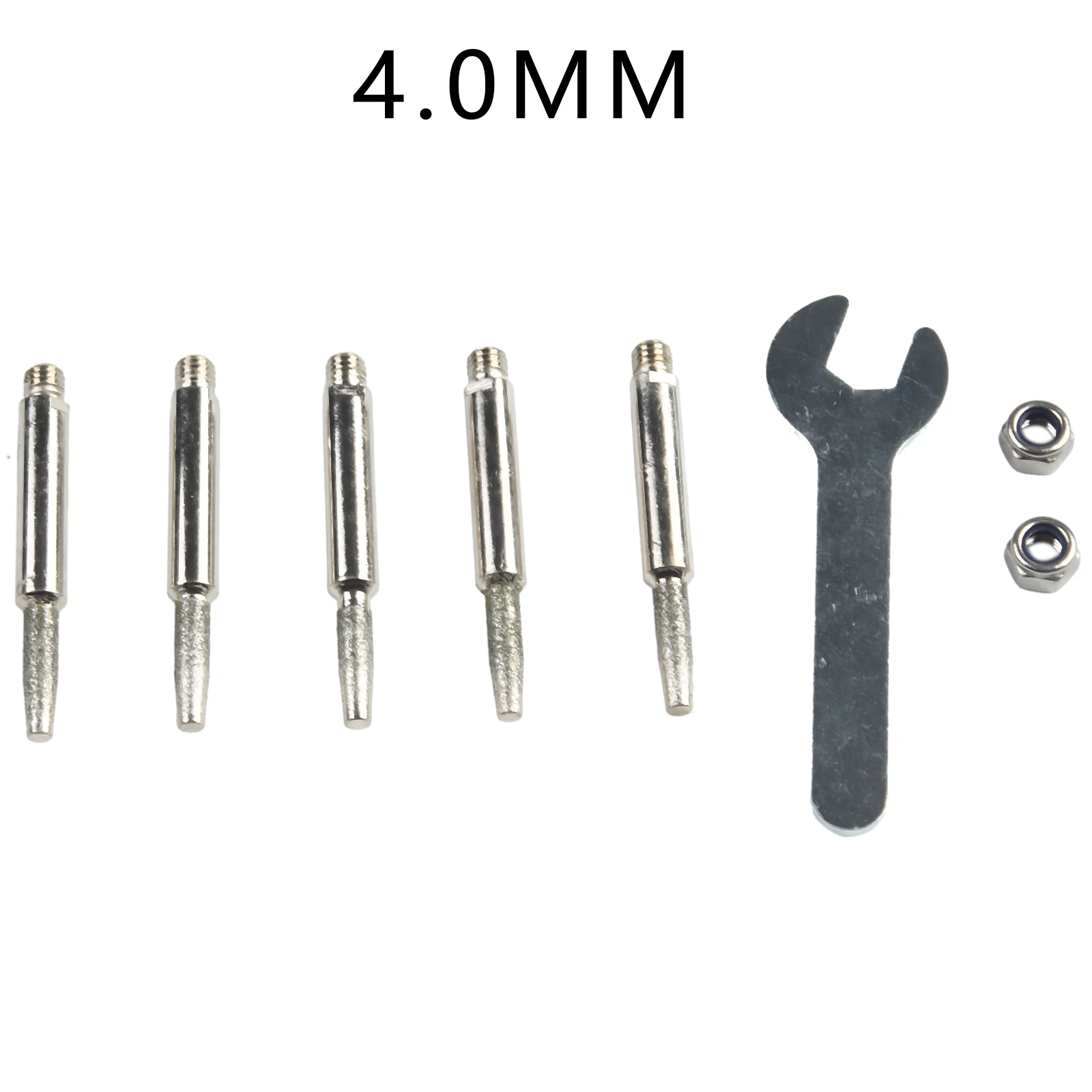 Wrench Grinding Head Silver Stone Carving 4 4.8 5.5mm Chainsaw Sharpener Diamond Coated Replacement Accessories
Wrench Grinding Head Silver Stone Carving 4 4.8 5.5mm Chainsaw Sharpener Diamond Coated Replacement Accessories