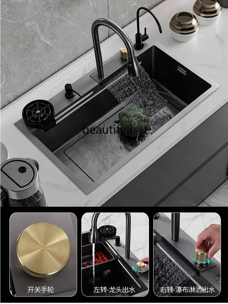 Stainless Steel Sink Taobao Household Nano Pool Dishwashing Washing Basin Large Single Sink Set
Stainless Steel Sink Taobao Household Nano Pool Dishwashing Washing Basin Large Single Sink Set