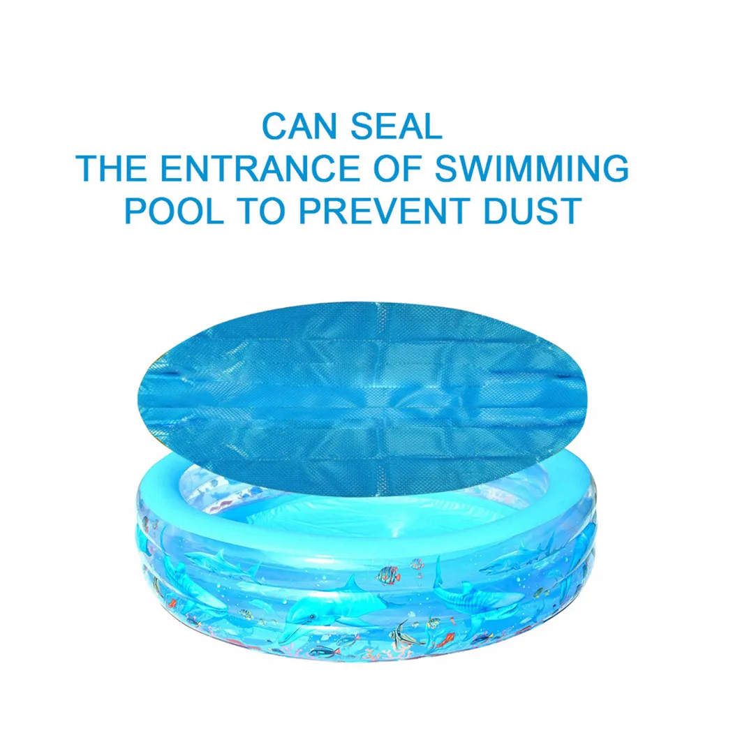 

Круглая крышка для бассейна, Антивозрастные, антиуф, нетоксичные материалы, 6 футов, 1 8 м, защищает ваш бассейн и экономит затраты на обслуживание