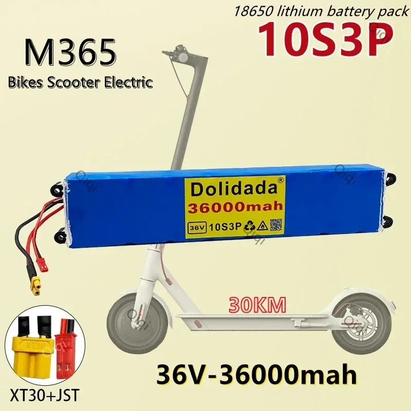 Equipped with BMS 18650 36V 36Ah rechargeable lithium battery pack 10S3P high-power modified electric scooter
Equipped with BMS 18650 36V 36Ah rechargeable lithium battery pack 10S3P high-power modified electric scooter