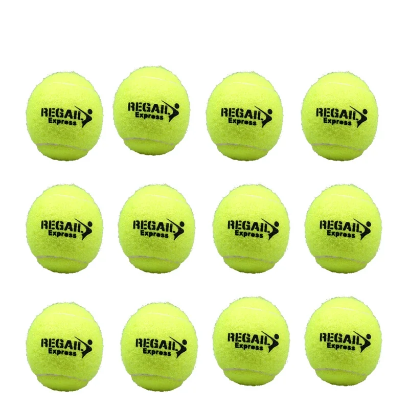 

EXP-12PCS Primary Practice Tennis 1 Meter Stretch Training Tennis Match Training High Flexibility Chemical Fiber Tennis Balls